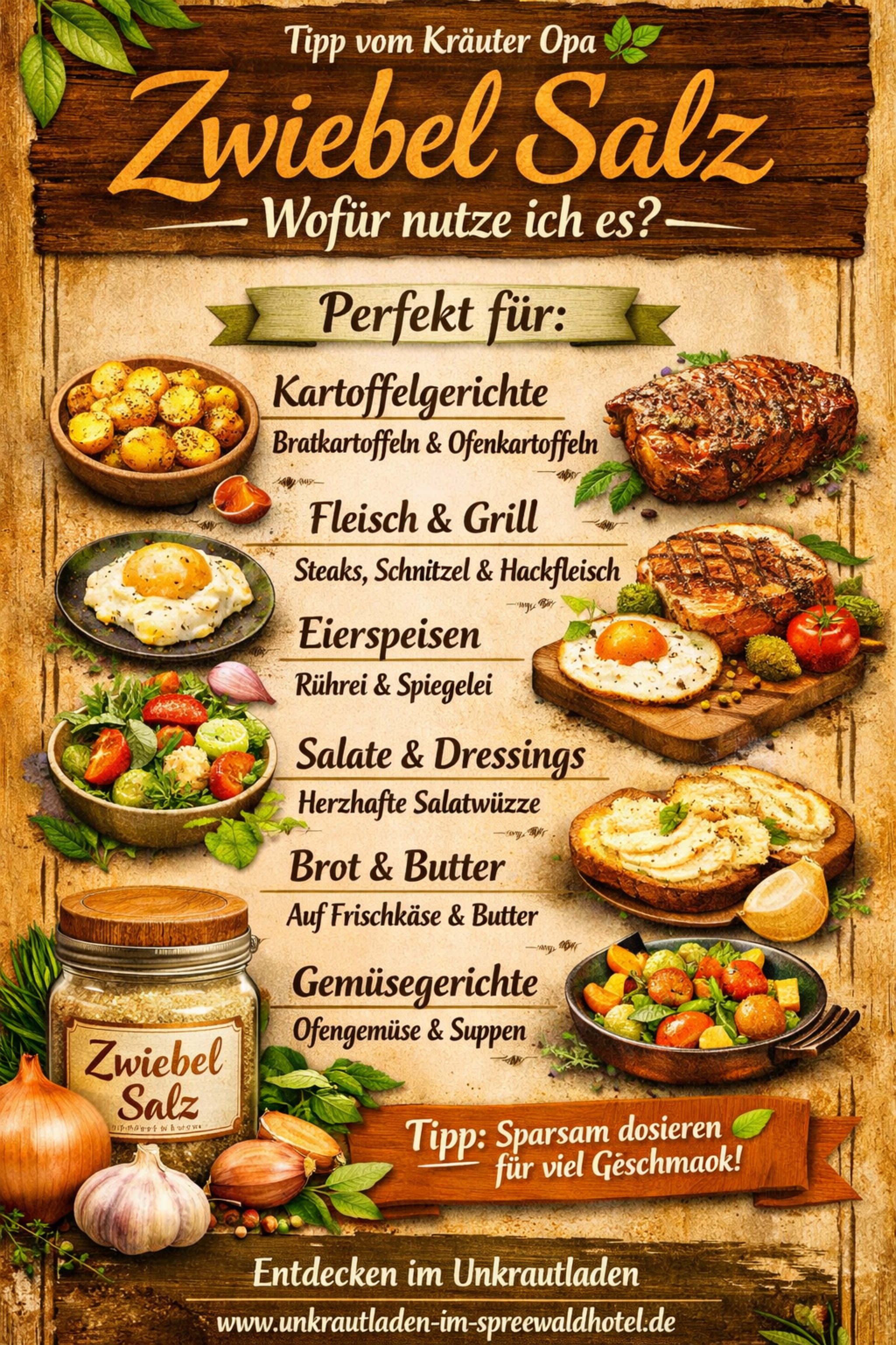 ZWIEBEL SALZ – WOFÜR NUTZE ICH ES?